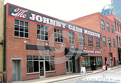 The Johnny Cash Museum Nashville Tennessee Editorial Stock Photo